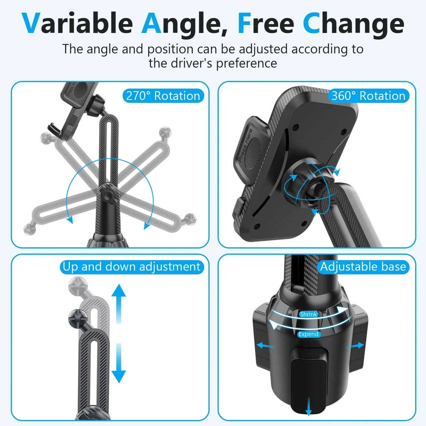 Car Cell Phone Holder - Sky-cover