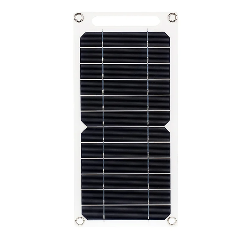 30W Solar Panel with USB Waterproof Portable Battery Mobile Phone Charger Bank Charging Board 6.8V - skycover