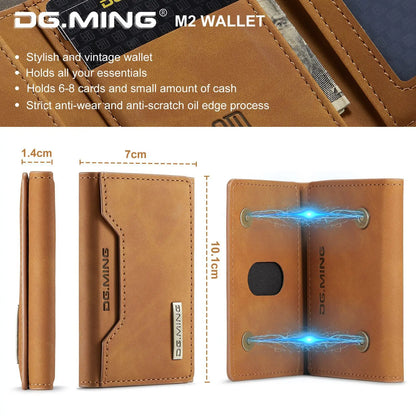 Luxury Magnetic Leather Case for Samsung Galaxy Phone Card Holder Wallet Cover