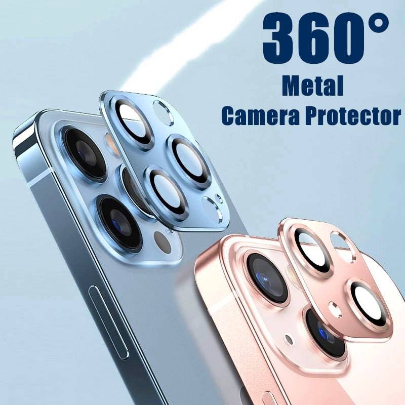 Premium Tempered Glass Full Cover Camera Lens Protector for iPhone 11 series - sky-cover