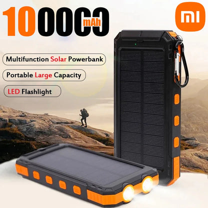 Xiaomi 100000mAh Large Capacity Solar Power Bank - SKYCOVER