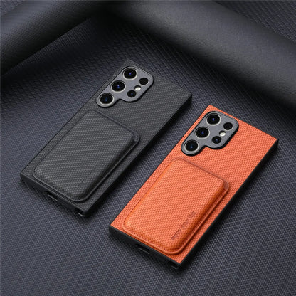 Luxury Leather Magnetic Phone Case with Card Holder for Samsung Galaxy