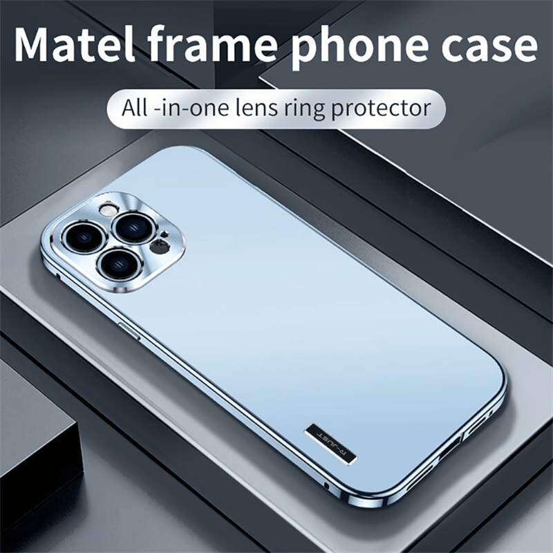 Aluminum Alloy Case Metal Magnetic and PC Matte back - Limitless 3.0 - sky cover