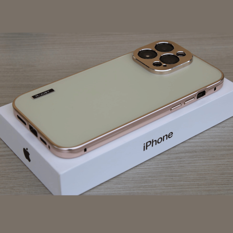 Aluminum Alloy Case Metal Magnetic and PC Matte back for iphone 14 series - sky cover