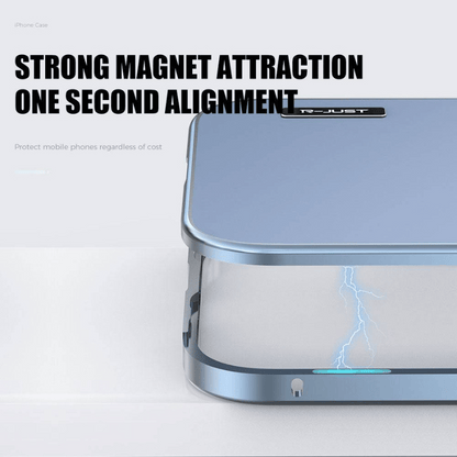 Aluminum Alloy Magnetic Frame Case Metal  - sky cover