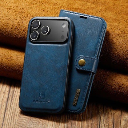 Magnetic Leather Wallet Phone Case with Card Holder – 2-in-1 Foldable Cover for iPhone 17 Series - Sky-cover