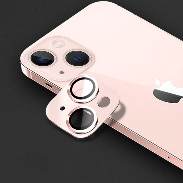Premium Tempered Glass Full Cover Camera Lens Protector for All iPhone Models - Pink / for iphone 13 pro - sky-cover