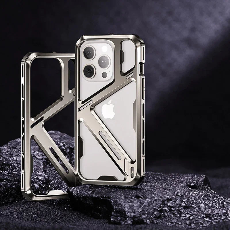 Aluminum Titanium Alloy Case For iPhone 15 Pro Max | Sky-cover