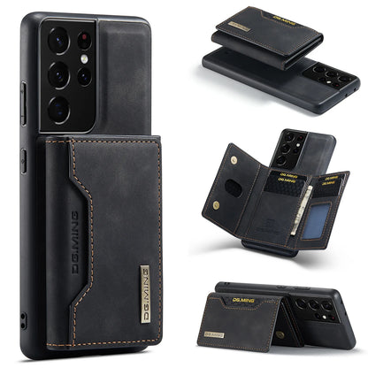 Luxury Magnetic Leather Case for Samsung Galaxy Phone Card Holder Wallet Cover