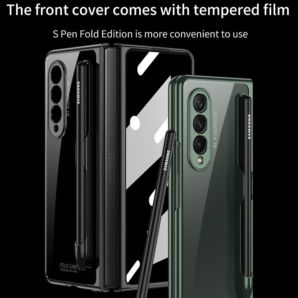 XUNDD Magnetic Case For Xiaomi 13 Ultra Case Airbags Shockproof Shell Back  Transparent Cover Lens Protection Folding Holder Case