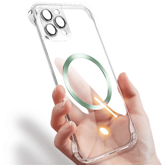 MagSafe® Tempered Glass Clear, camera lens Protection Back - Transparent / For iPhone 13 - sky-cover