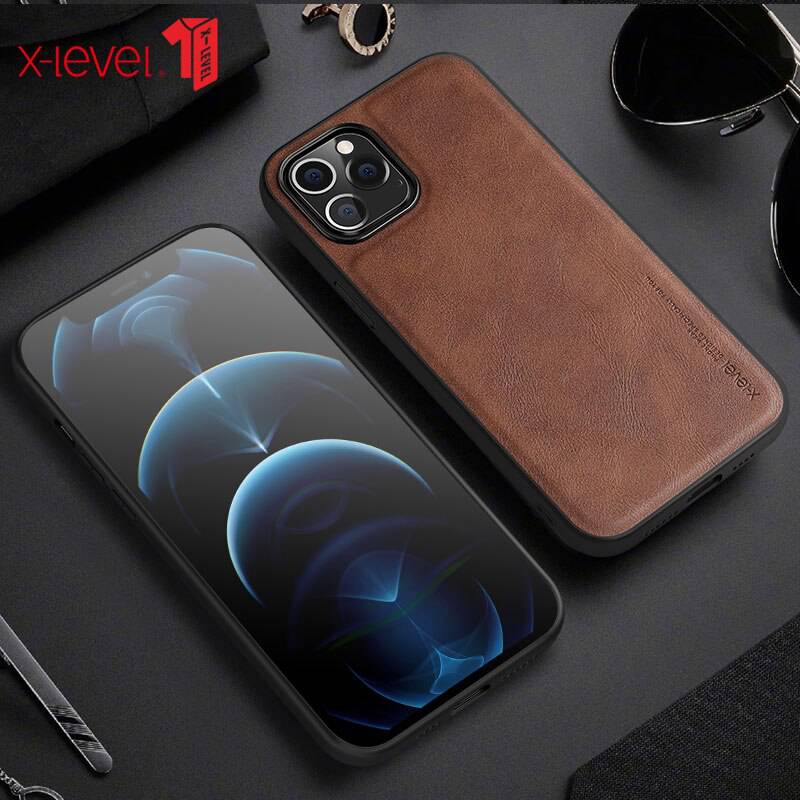 Luxury Vintage Leather +TPU Protective Back Cover for iPhone 14 Pro Compatibile con MagSave - sky-cover