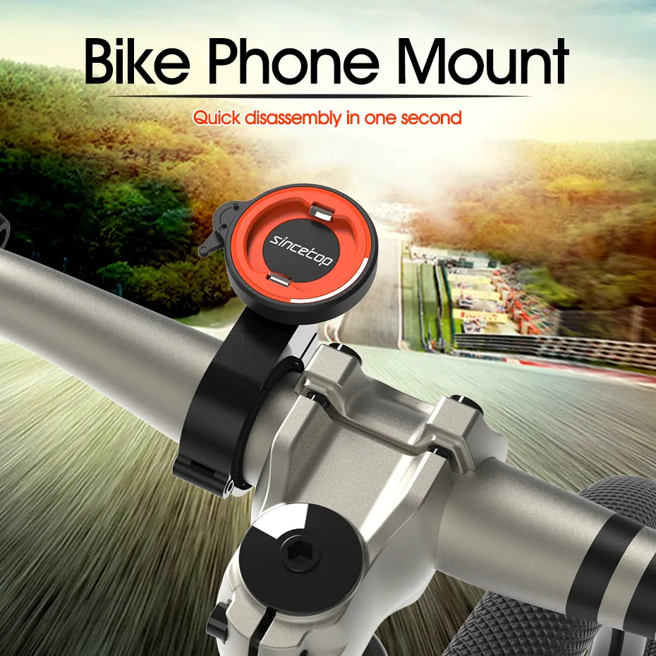 Motorcycle Phone Holder for All iPhone , Mountain Bike/Moto Handlebar Cell Phone Mount With Shockproof Case - sky-cover