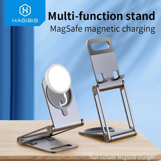 wireless charger foldable desktop phone holder - sky-cover