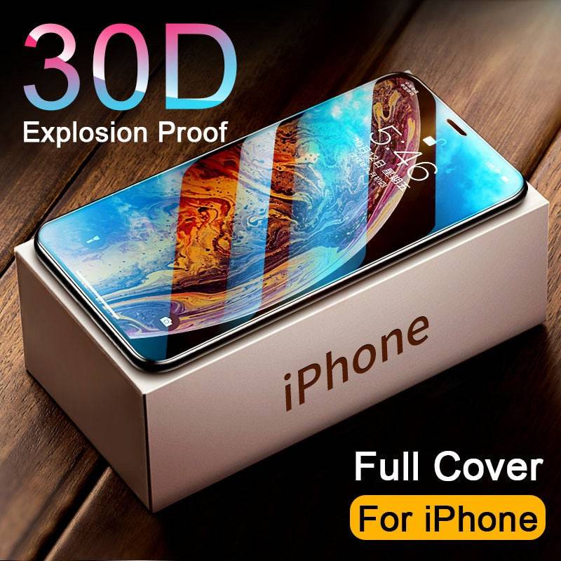 New Version 2.0 HD clear tempered protective glass - sky-cover