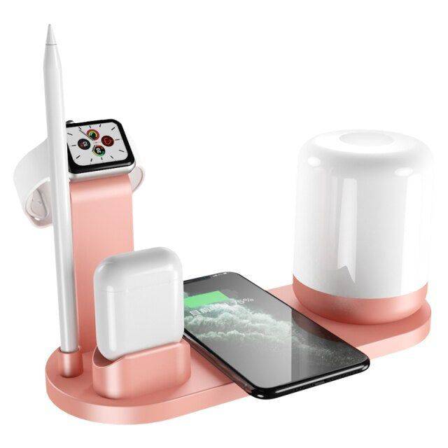 MagSafe Wireless Charging LED Desk Lamp for iPhone Cell Phone Accessories