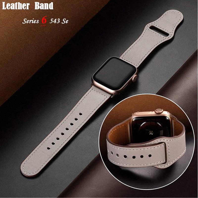 Replacement straps for your Swatch Genuine Swatch Leather Strap - sky-cover