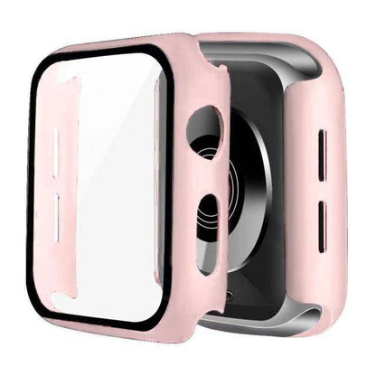 Cover the Side and edges Dumper Tempered Glass Watch cases - Pink / Series456 SE 44MM - sky-cover