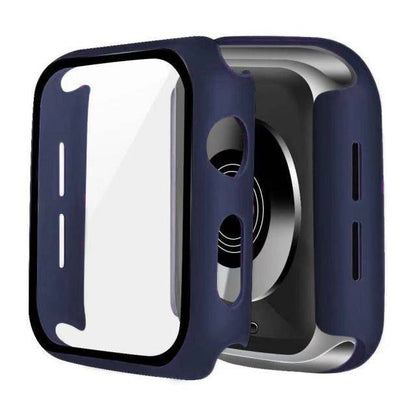 Cover the Side and edges Dumper Tempered Glass Watch cases - Midnight blue / Series456 SE 44MM - sky-cover