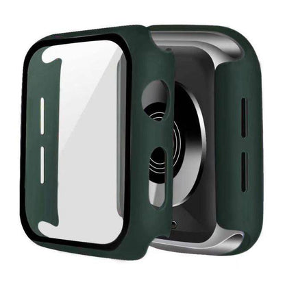 Cover the Side and edges Dumper Tempered Glass Watch cases - Dark green / Series456 SE 44MM - sky-cover