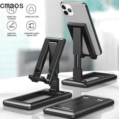 mobile phone tablet stand Folding Multi-Angle Compatible with All Phone Models - sky-cover
