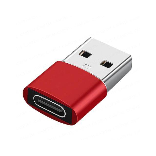 2 Pieces USB charger adapter for all apple devices - 2 Pieces / Red - sky-cover