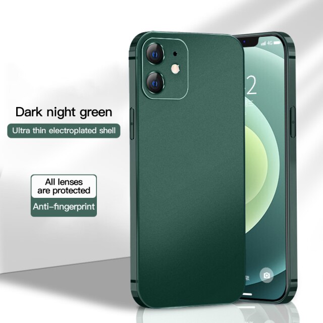 Stylish and delicate silicone phone case for all iPhones - Green / For iPhone 13 - sky-cover