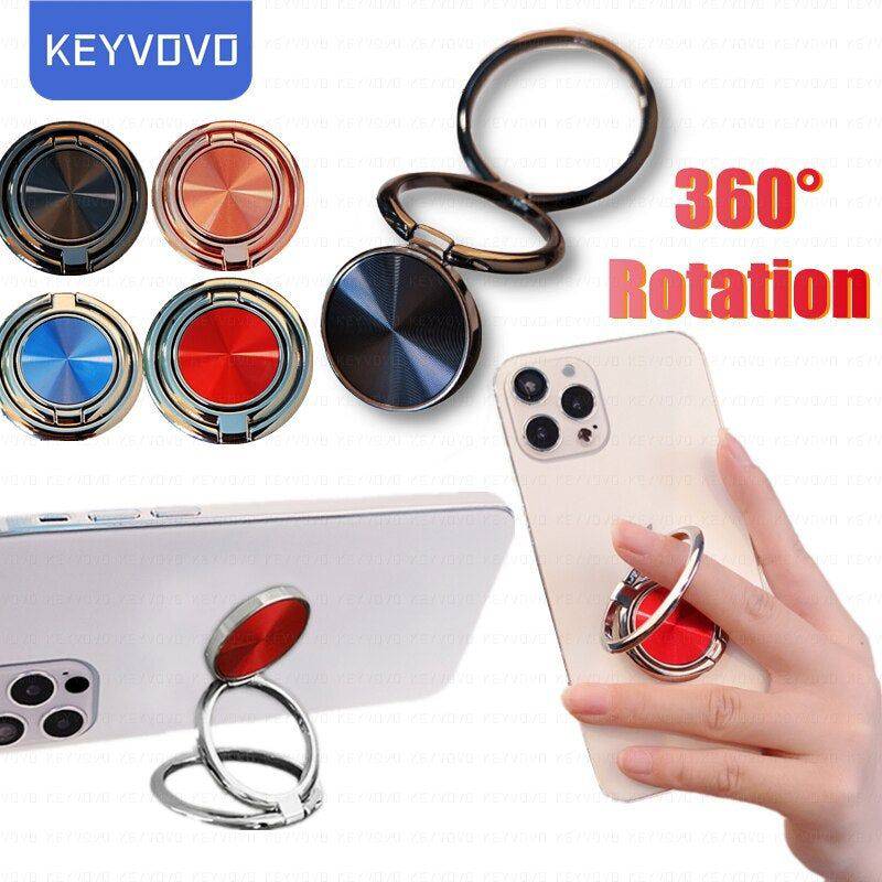 Phone Ring Cell Phone Ring Holder 360 Degree Rotation - sky-cover